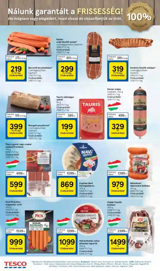 Tesco akciós újság 43. hét (10 oldal)
