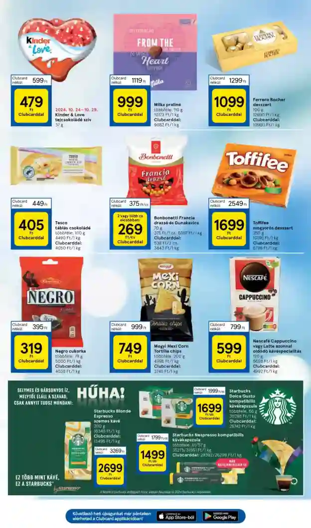 Tesco akciós újság 43. hét (16 oldal)