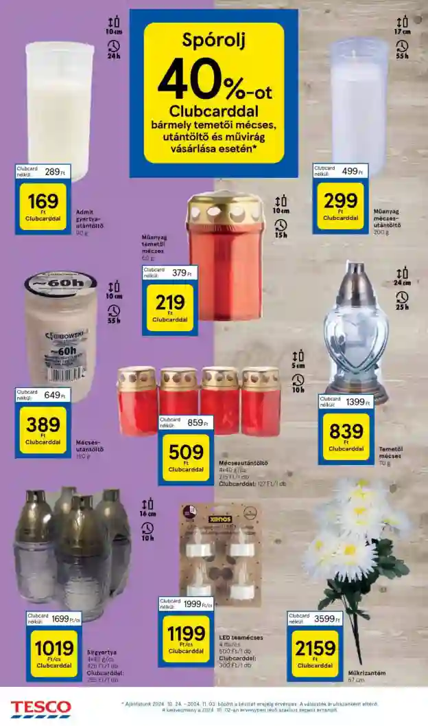 Tesco akciós újság 43. hét (32 oldal)