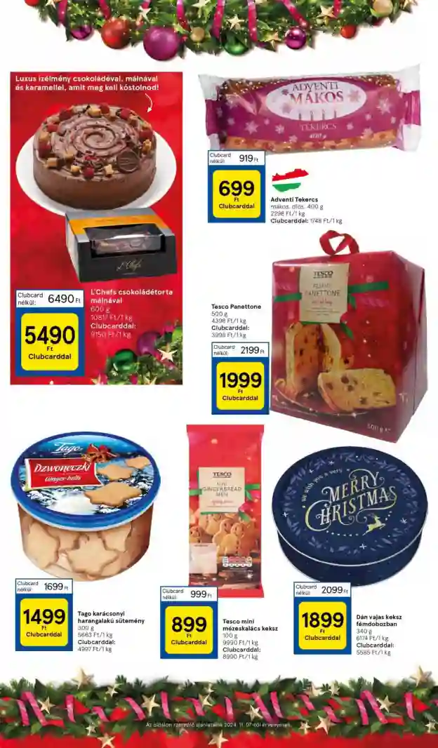 Tesco akciós újság 44. hét (10 oldal)