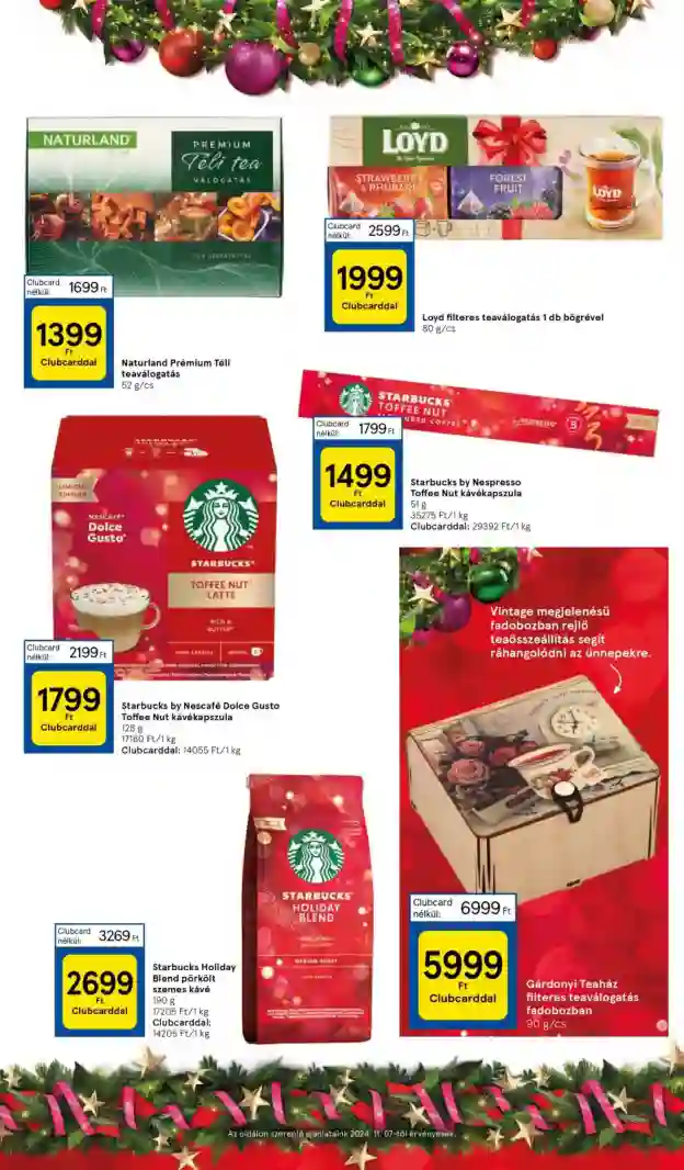 Tesco akciós újság 44. hét (13 oldal)