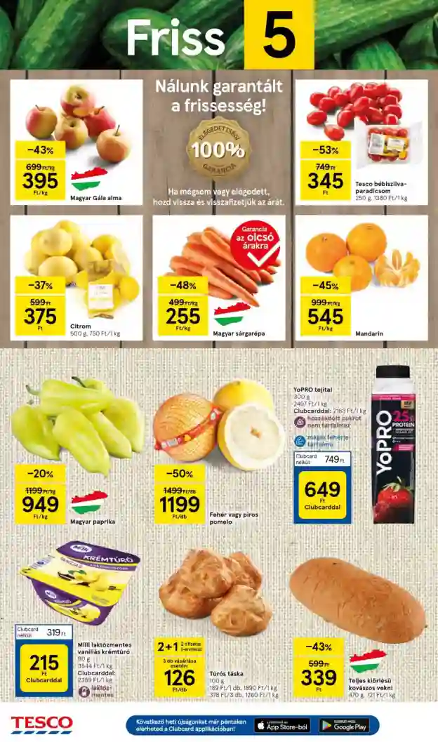 Tesco akciós újság 44. hét (2 oldal)