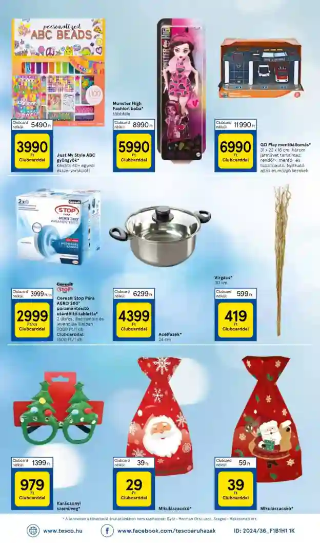 Tesco akciós újság 44. hét (8 oldal)