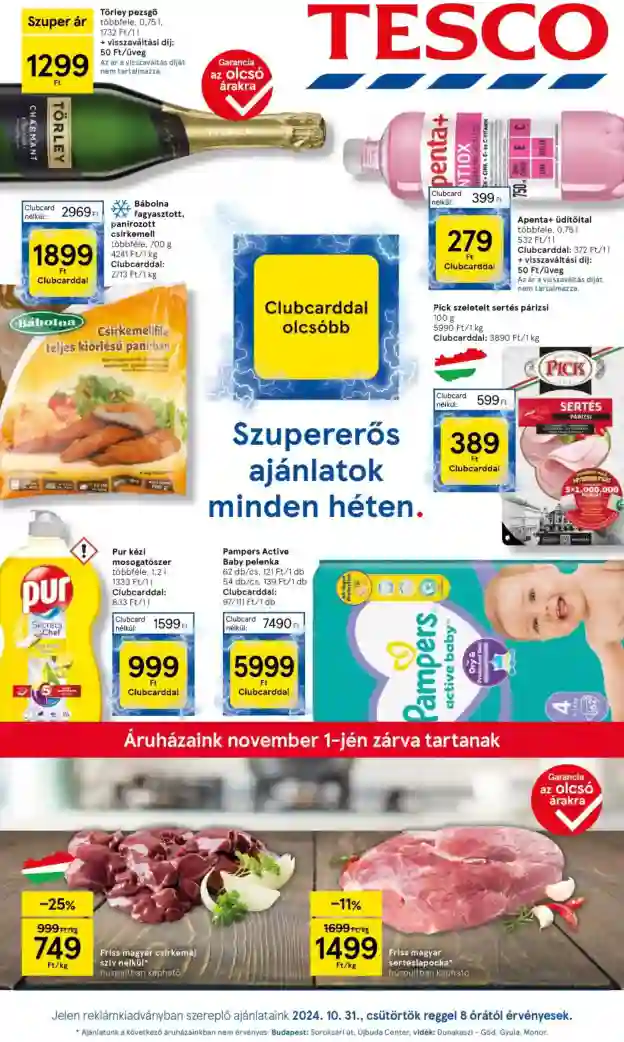 TESCO  44.hét
