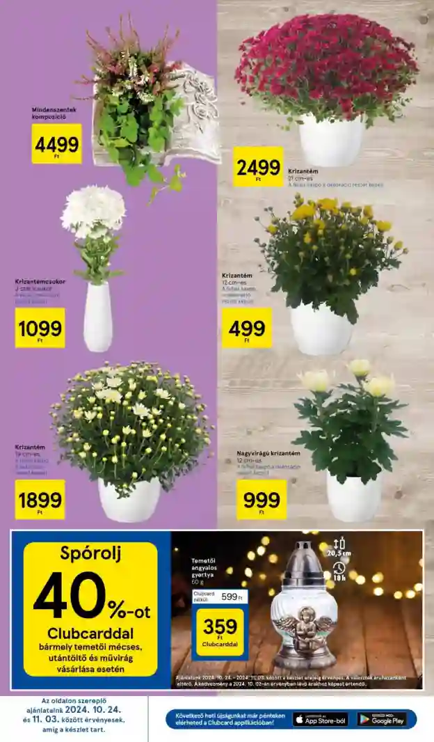 Tesco akciós újság 44. hét (2 oldal)