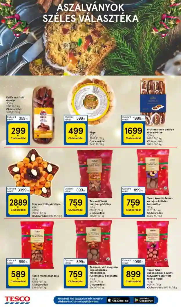 Tesco akciós újság 44. hét (4 oldal)
