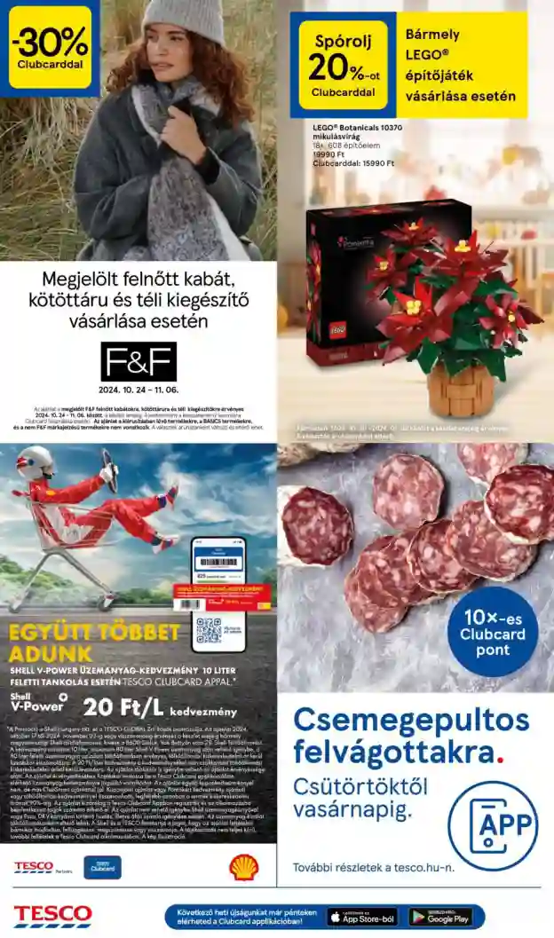Tesco akciós újság 44. hét (8 oldal)