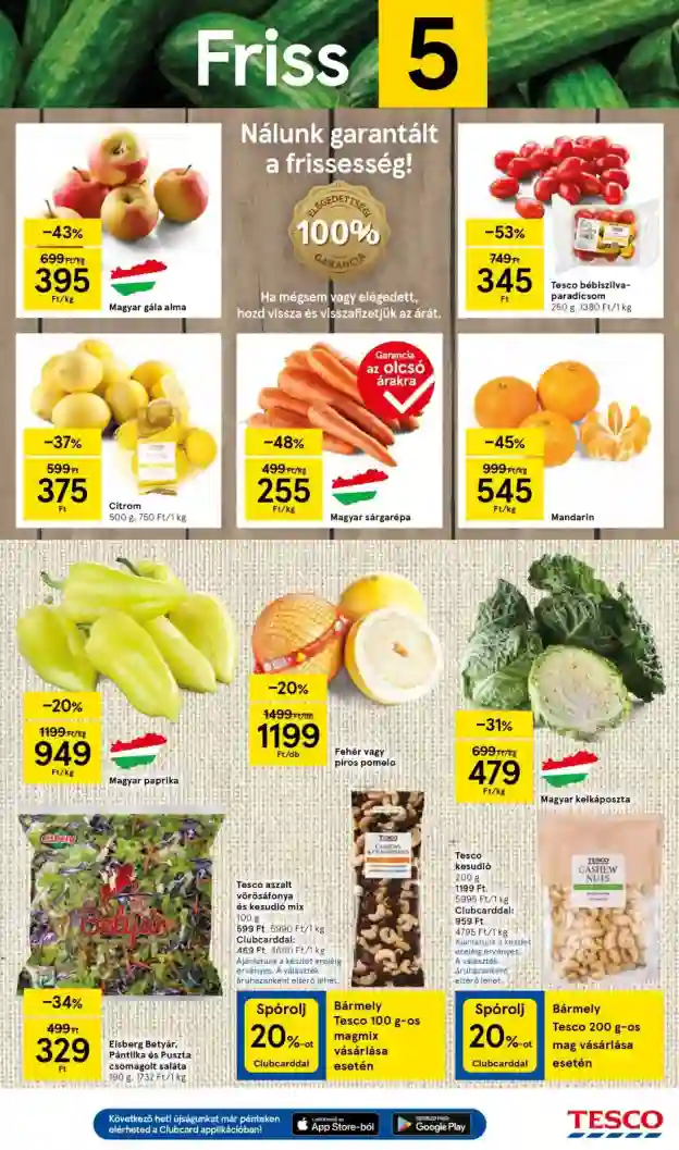 Tesco akciós újság 44. hét (13 oldal)