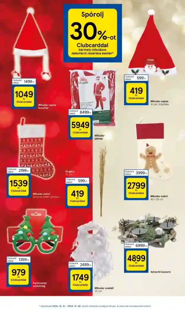 Tesco akciós újság 44. hét (22 oldal)