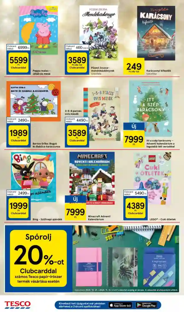 Tesco akciós újság 44. hét (23 oldal)
