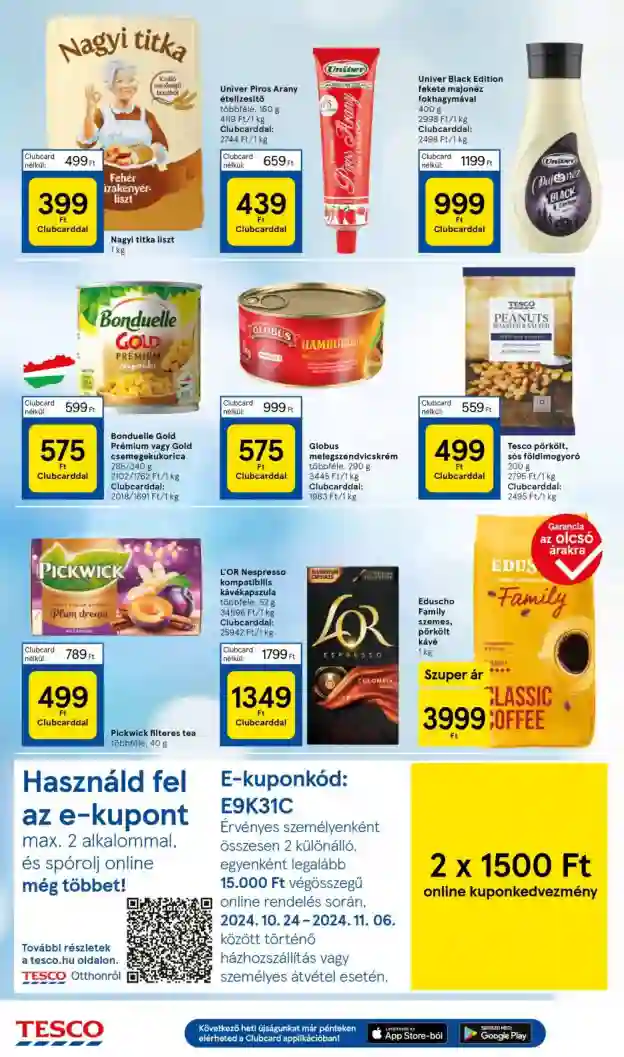 Tesco akciós újság 44. hét (28 oldal)