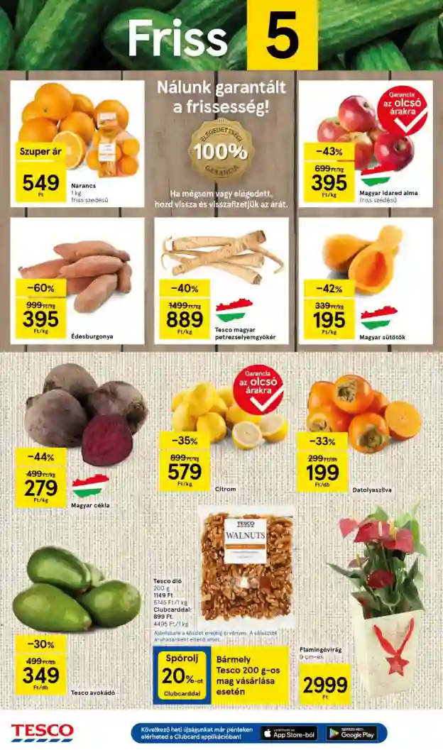 Tesco akciós újság 45. hét (2 oldal)