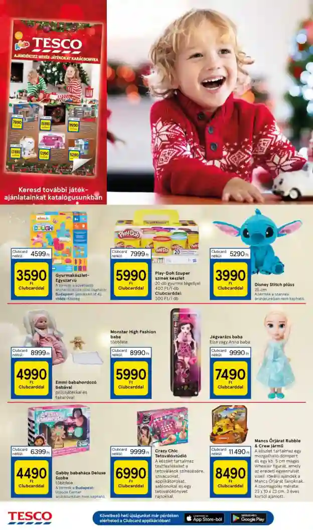 Tesco akciós újság 45. hét (6 oldal)
