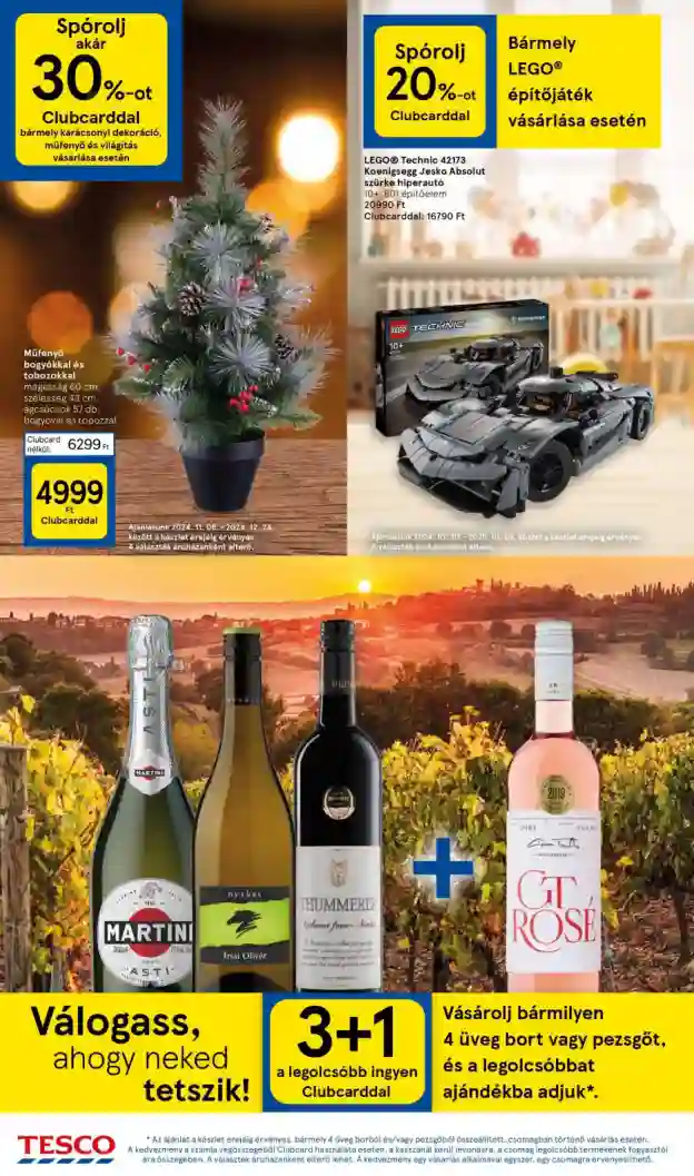 Tesco akciós újság 45. hét (8 oldal)