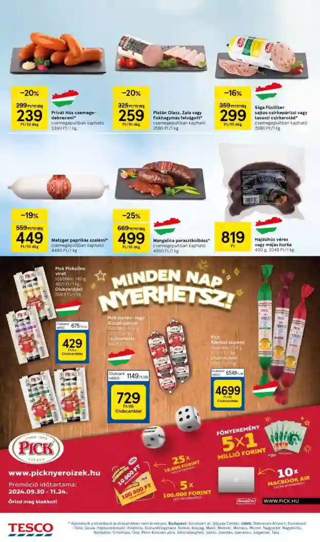 Tesco akciós újság 45. hét (10 oldal)