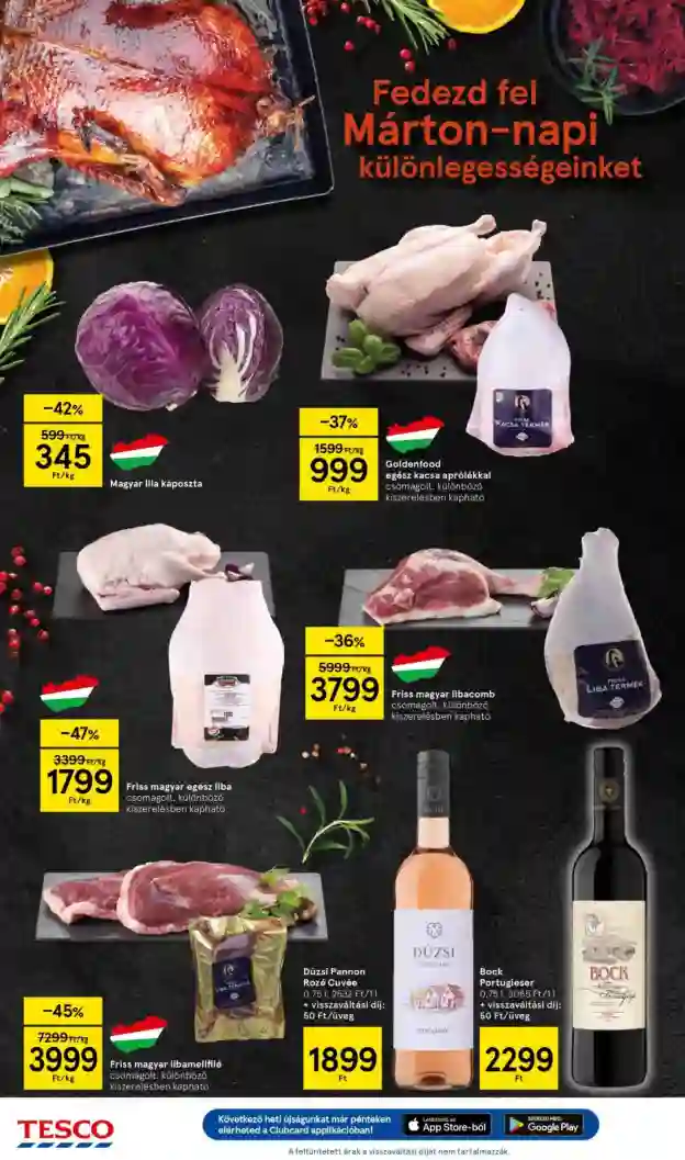 Tesco akciós újság 45. hét (38 oldal)
