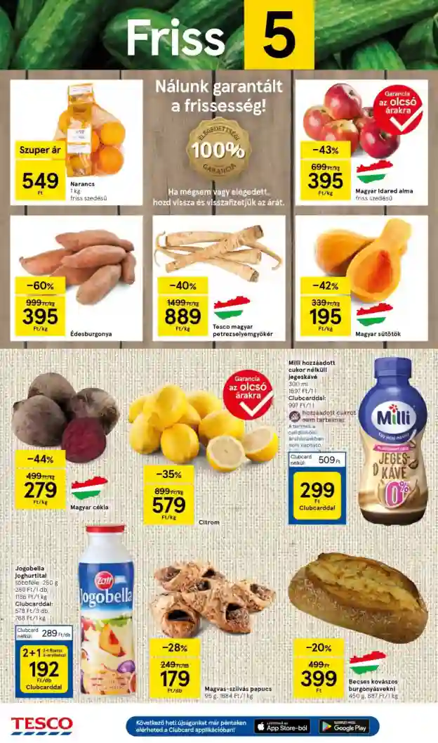 Tesco akciós újság 45. hét (2 oldal)