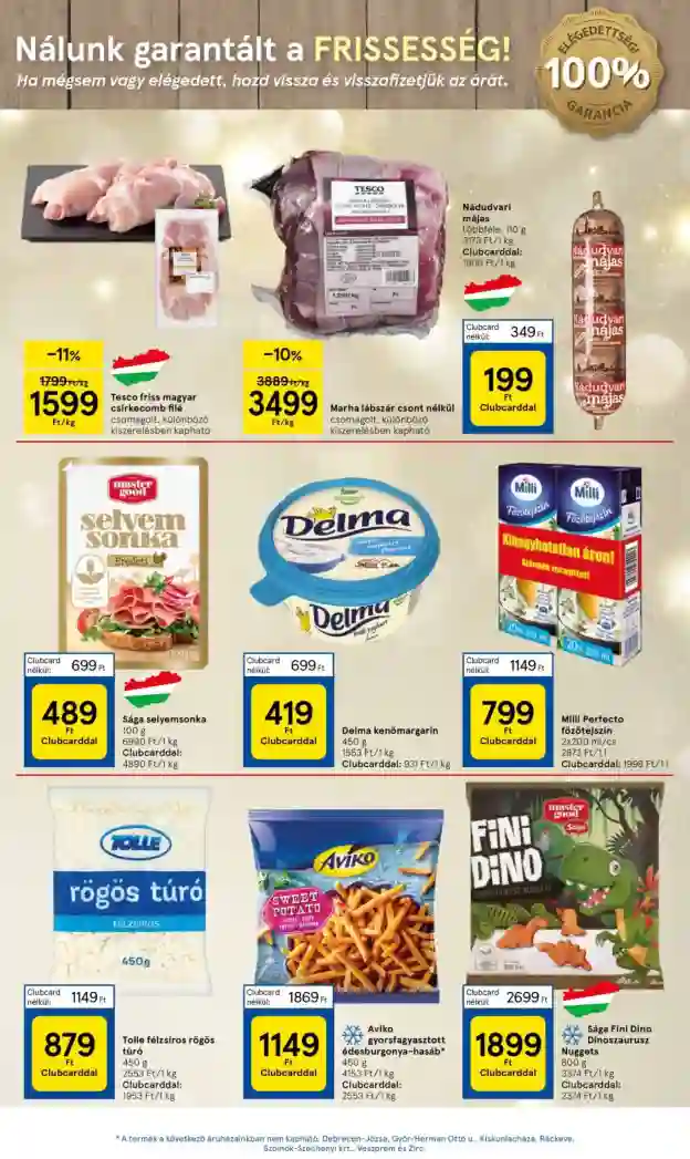 Tesco akciós újság 45. hét (3 oldal)
