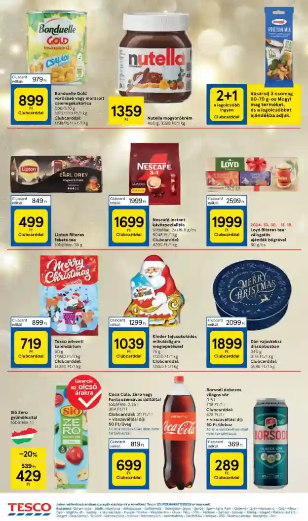 Tesco akciós újság 46. hét (4 oldal)