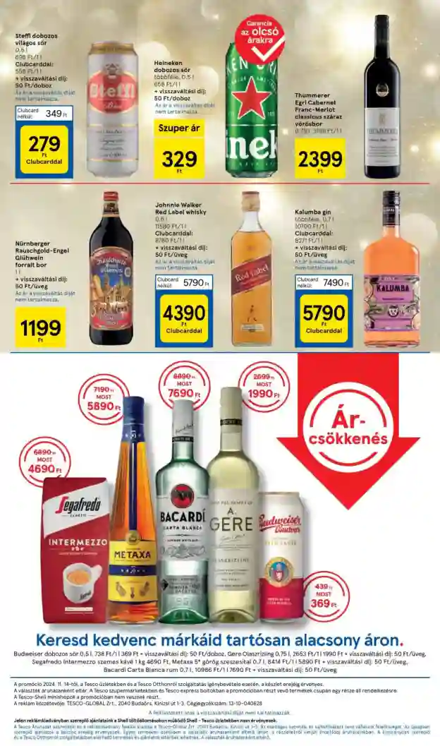 Tesco akciós újság 46. hét (5 oldal)