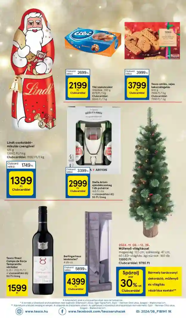 Tesco akciós újság 46. hét (8 oldal)
