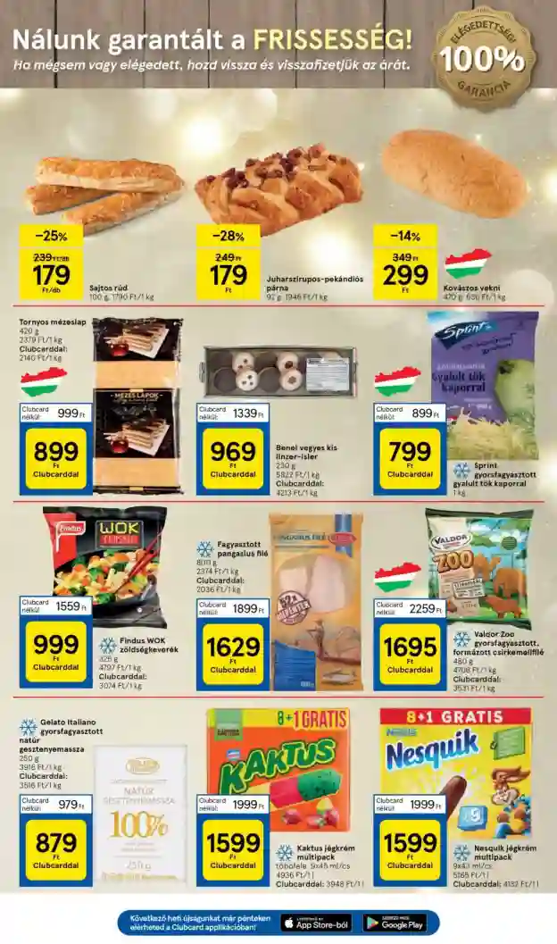 Tesco akciós újság 46. hét (9 oldal)