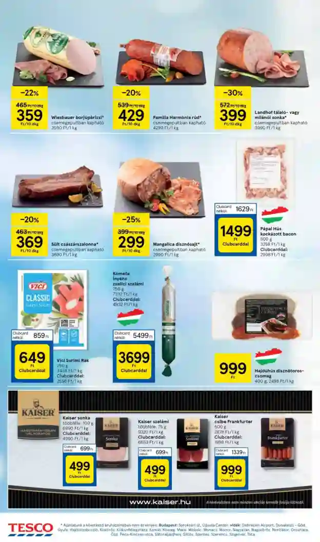 Tesco akciós újság 46. hét (10 oldal)