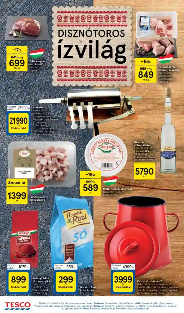 Tesco akciós újság 46. hét (12 oldal)