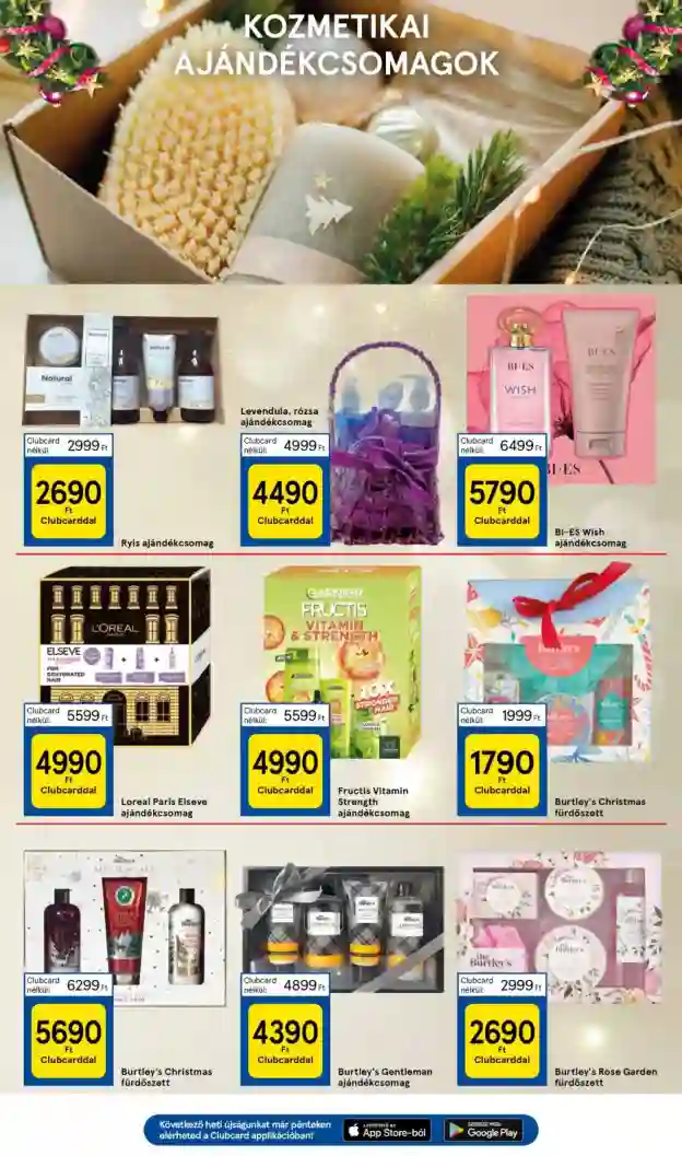 Tesco akciós újság 47. hét (3 oldal)