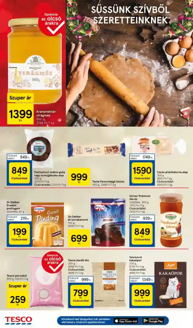 Tesco akciós újság 47. hét (4 oldal)