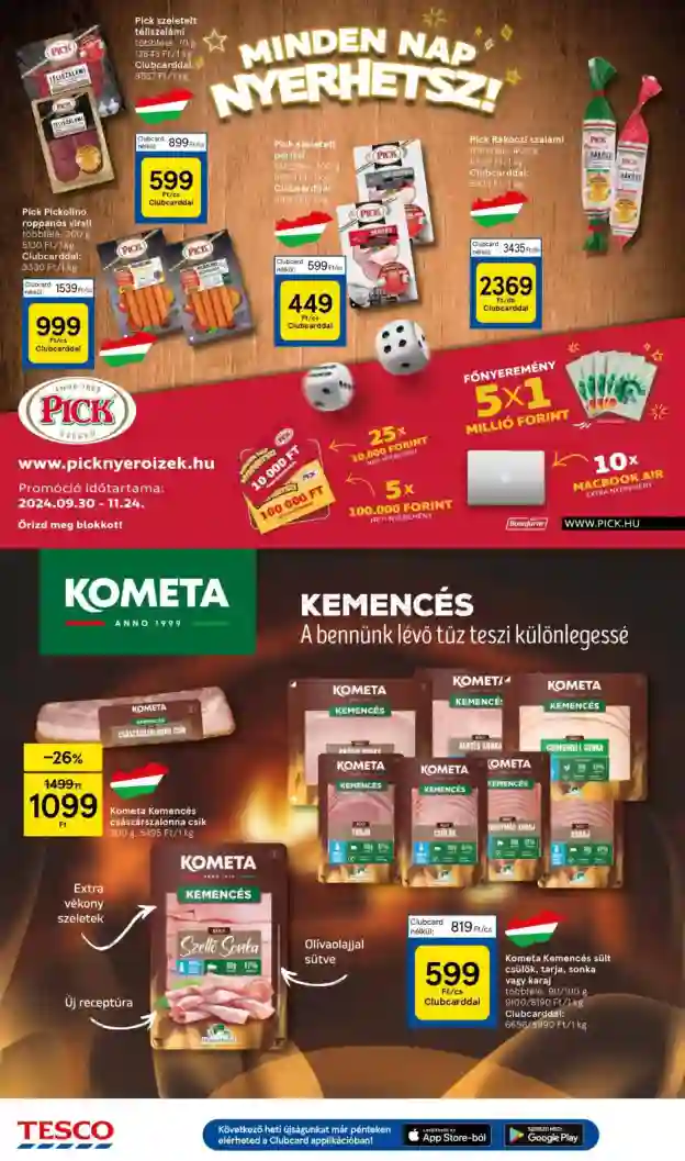 Tesco akciós újság 47. hét (10 oldal)