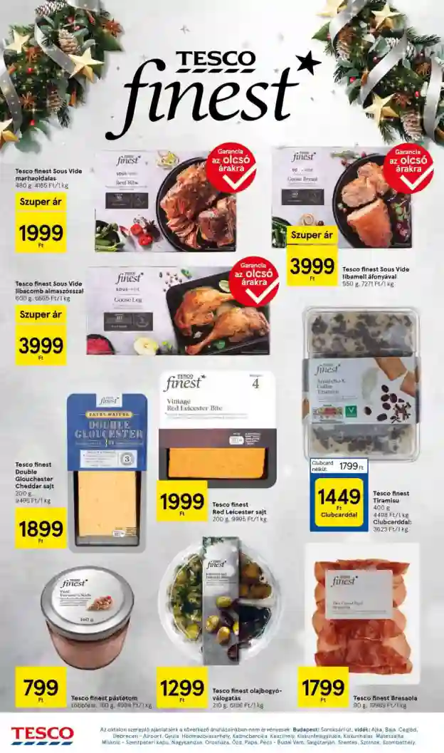 Tesco akciós újság 47. hét (12 oldal)