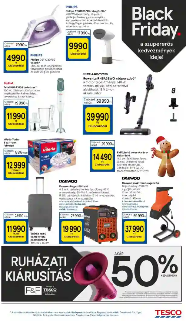Tesco akciós újság 47. hét (13 oldal)