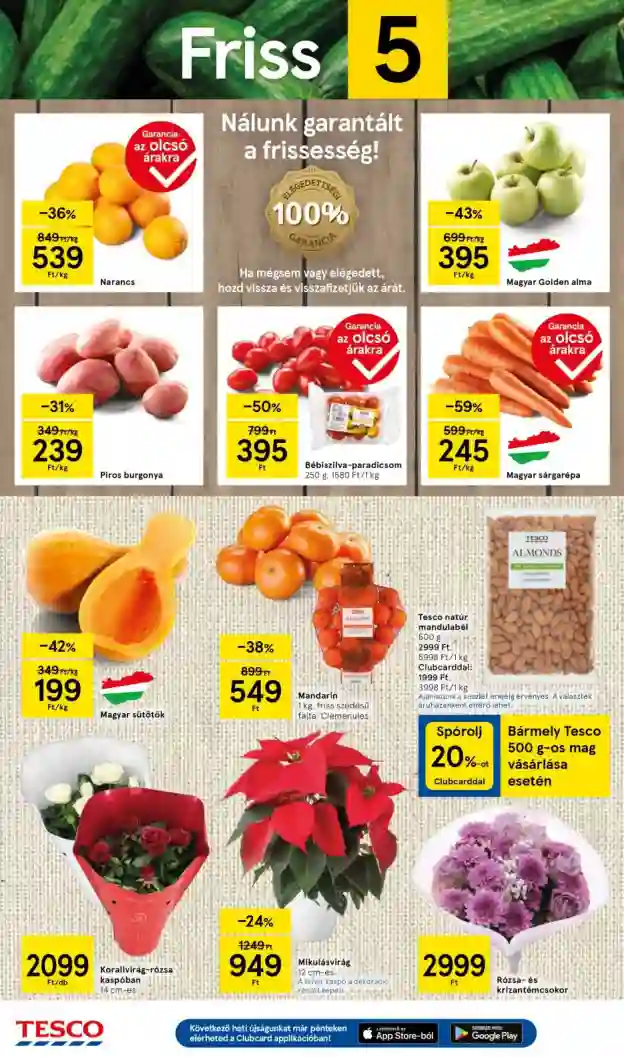 Tesco akciós újság 47. hét (24 oldal)