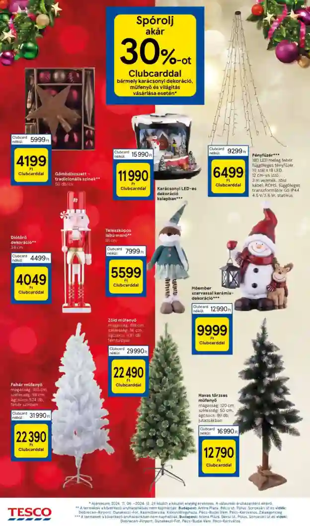 Tesco akciós újság 47. hét (28 oldal)