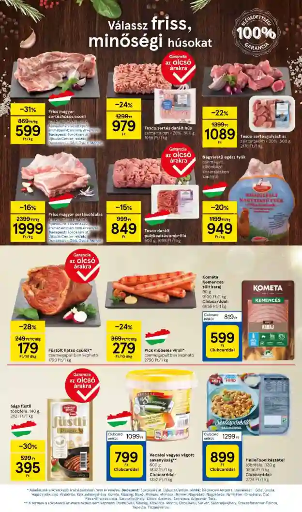 Tesco akciós újság 47. hét (33 oldal)