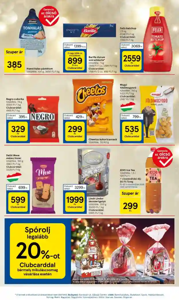Tesco akciós újság 47. hét (35 oldal)