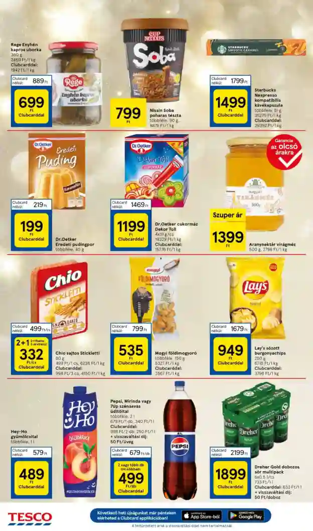 Tesco akciós újság 47. hét (4 oldal)
