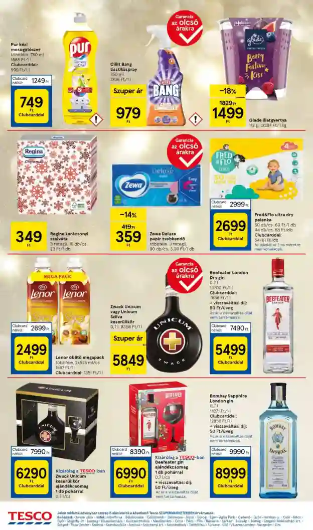 Tesco akciós újság 47. hét (6 oldal)