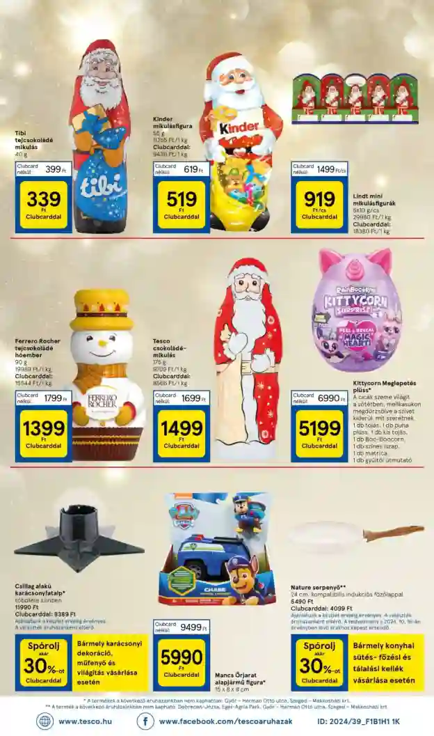 Tesco akciós újság 47. hét (8 oldal)
