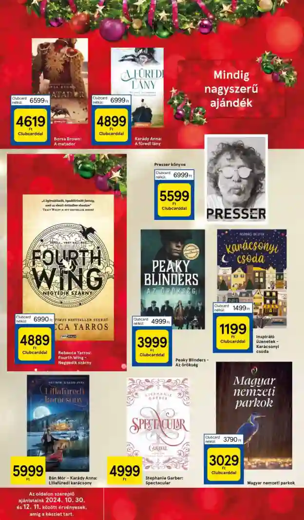 Tesco akciós újság 48. hét (40 oldal)