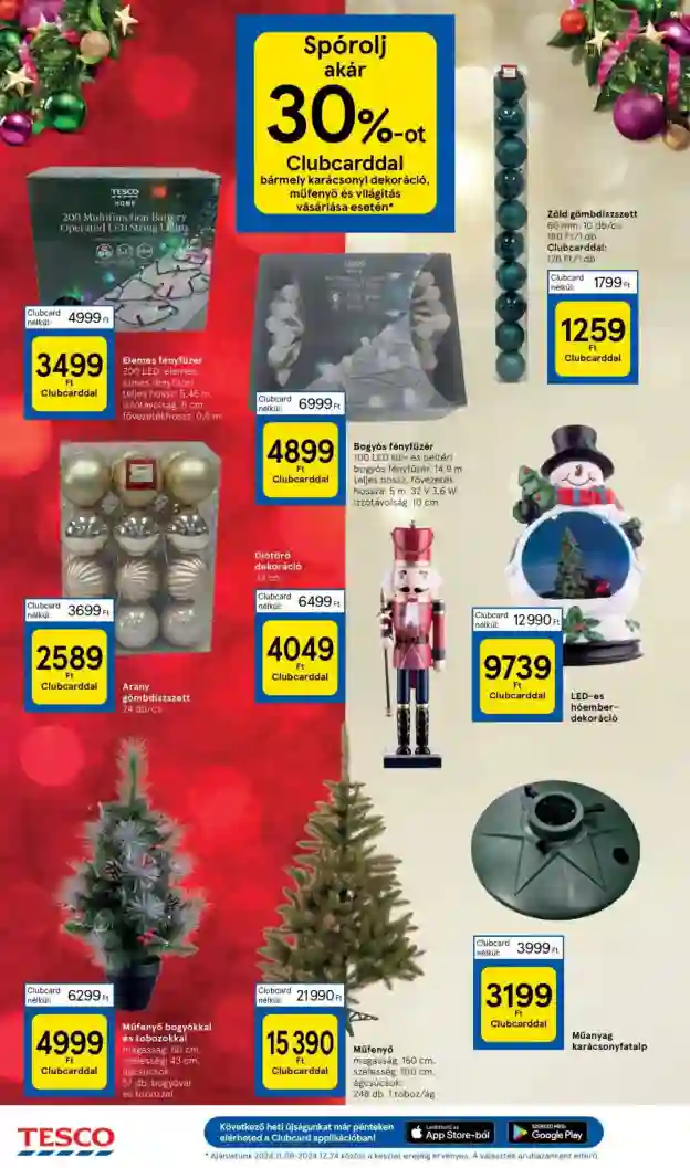 Tesco akciós újság 48. hét (4 oldal)