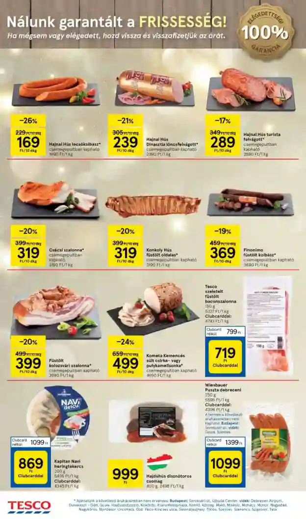 Tesco akciós újság 48. hét (10 oldal)
