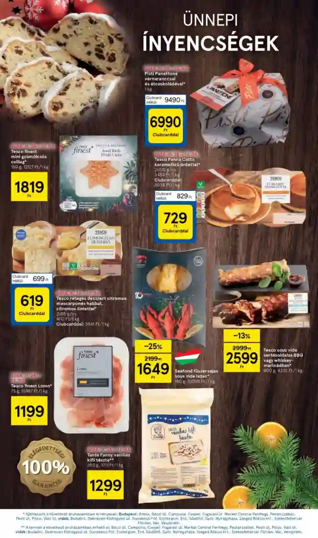 Tesco akciós újság 48. hét (12 oldal)