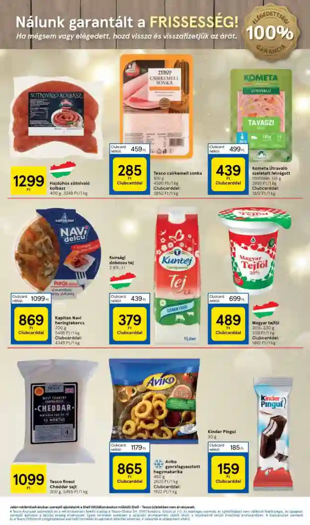 Tesco akciós újság 48. hét (3 oldal)