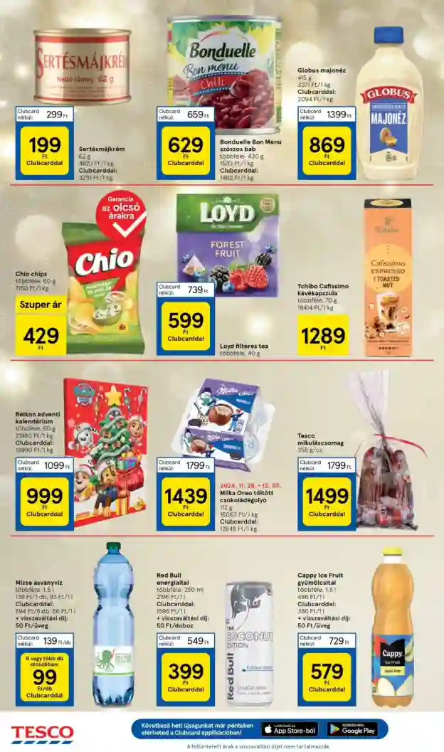 Tesco akciós újság 48. hét (4 oldal)