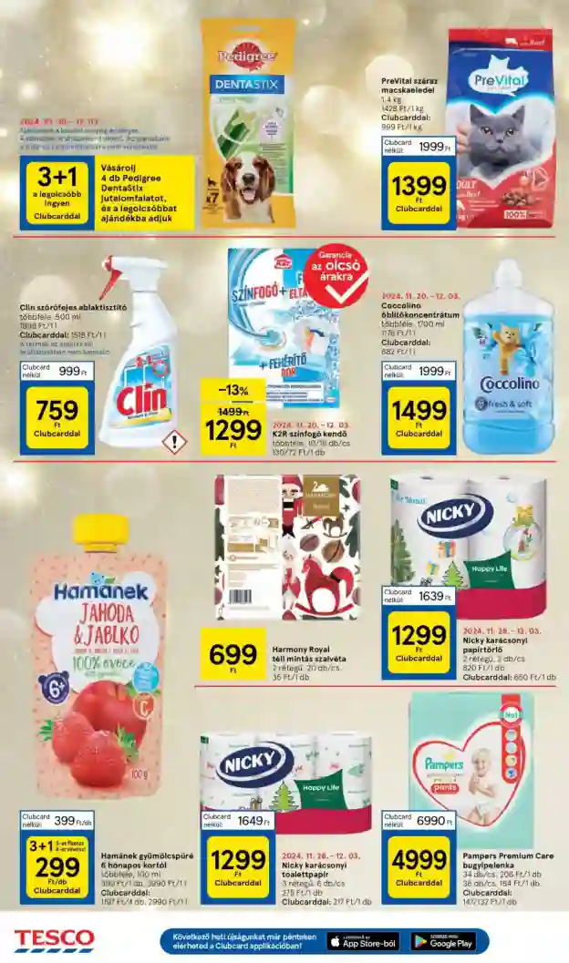 Tesco akciós újság 48. hét (6 oldal)
