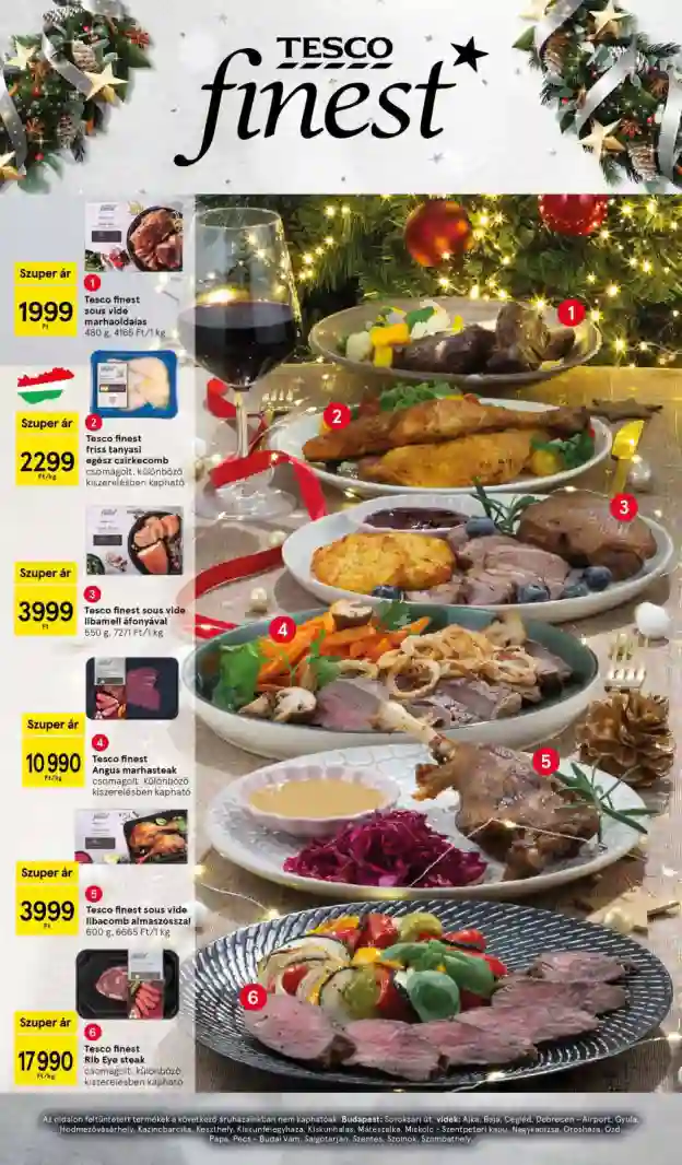 Tesco akciós újság 49. hét (2 oldal)