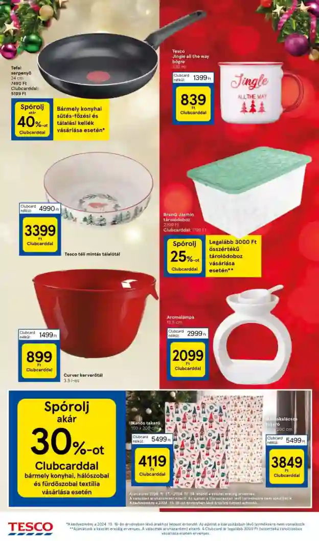 Tesco akciós újság 49. hét (6 oldal)