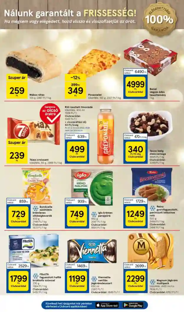 Tesco akciós újság 49. hét (9 oldal)